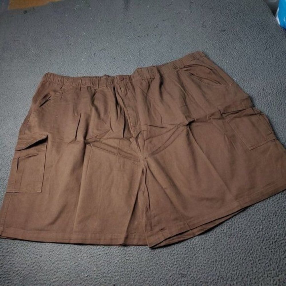 Boulder Creek Trading Co. Shorts Mens Size 8XL Big & Tall  Cargo Brown